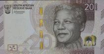Sud Africa 20 Rand - Nelson Mandela - Elephants - 2023 - AF-B Series