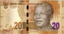 Sud Africa 20 Rand Nelson Mandela - Elephants, rings - 2015