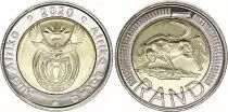 Sud Africa 5 Rand - Arms - Bim - 2020 - Bimetallic