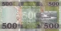 Sud Sudan 5 Pounds, Dr John Garang de Mabior - Cows - 2015