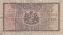Sud&aacute;frica 1 Pound - Boat - Arms - 1942 - Serial A.120 - P.84e