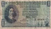 Sud�frica 1 Pound - Jan Van Riebeek - Lion - 14-11-1951 - Serial B.96 - P.93d