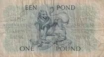 Sud&aacute;frica 1 Pound - Jan Van Riebeek - Lion - 14-11-1951 - Serial B.96 - P.93d