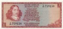 Sud&aacute;frica 1 Rand - Jan Van Riebeeck - ND (1975) - Remplacement - P.115