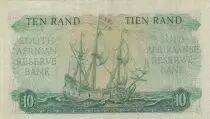 Sud&aacute;frica 10 Rand - Jan Van Riebeeck - Mine - 1962 - Serial C.18