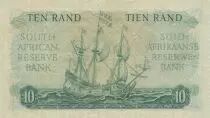 Sud&aacute;frica 10 Rand - Jan Van Riebeeck - Mine - 1962 - Serial C.36