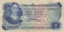 Sud&aacute;frica 2 Rand - Jan Van Riebeeck - ND (1976) - Replacement - P.117