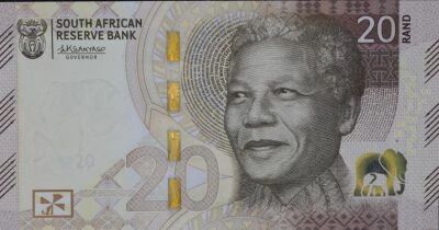 Sud�frica 20 Rand - Nelson Mandela - Elephants - 2023 - AF-B Series