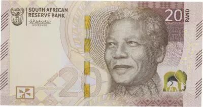 Sud�frica 20 Rand Nelson Mandela - Elephants - 2023