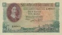 S�dafrika 10 Rand - Jan Van Riebeeck - Mine - 1962 - Serial C.36