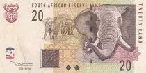 S&uuml;dafrika 20 Rand - Elephants - Mine - ND (2005-2009) - P.129a