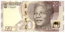 S�dafrika 20 Rand - Nelson Mandela - Elephants, rings - 2023 - Letter B
