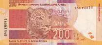 S&uuml;dafrika 200 Rand - Nelson Mandela - Leopard - ND (2013-2016) - P.142