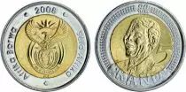 S&uuml;dafrika 5 Rand, Nelson Mandela - 2008 Bimetal - AU