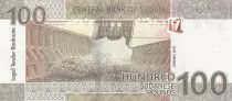 Sudan 100 Pounds Pyramids - Dam - 2019 - UNC