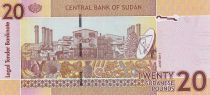 Sudan 20 Pounds - Industry - 2011 - P.74b
