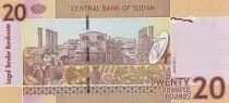 Sudan 20 Pounds - Industry - 2011 - P.74b