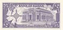 Sudan 25 Piastres - Camels - 1985 - Serial A.234 - P.30
