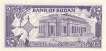 Sudan 25 Piastres - Camels - 1987 - P.37