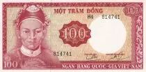 S�dliches Vietnam 100 Dong - Le Van Duyet - ND (1966) - Serial H.4 - P.19b