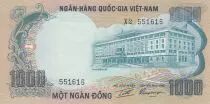 S�dliches Vietnam 1000 Dong, Palace of independence - Elephants - 1972 - P.34