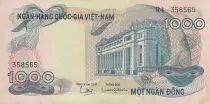 S&uuml;dliches Vietnam 1000 Dong ND 1971 - Building - Serial R4