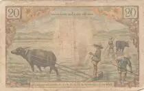 S&uuml;dliches Vietnam 20 Dong - Hai Muoi Dong - Paysans - S&eacute;rie X.1 - 1956