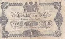 Suecia 1 Krona - Green - 1921 - Serial Uu - P.32h