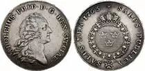 Suecia 1 Riksdaler Adolf Frederick - Arms