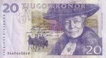 Suecia 20 Kronor - Selma Lagerl&ouml;f - Snow goose - 2003 - P.63b