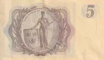 Suecia 5 Kronor - King Gustaf VI - 1963 - Serial BE - P.50b