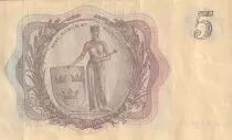 Suecia 5 Kronor - King Gustaf VI - 1963 - Serial UR - P.50b