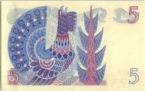 Suecia 5 Kronor Roi Gustaf Vasa - 1966 *