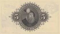 Suecia 5 Kronor Svea - Gustav Vasa - 1951 - Serial F