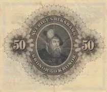 Suecia 50 Kronor - Svea - Gustav Vasa - 1959 - Serial K - P.47a