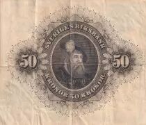 Suecia 50 Kronor - Svea - Gustav Vasa - 1962 - Serial O - P.47d