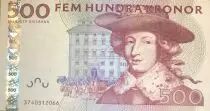 Suecia 500 Kronor - Carl XI - Cristopher Polhem - 2003 - P.66b