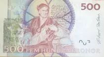 Suecia 500 Kronor - Carl XI - Cristopher Polhem - 2003 - P.66b