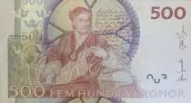 Suecia 500 Kronor - Carl XI - Cristopher Polhem - 2003 - P.66b