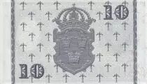 Suède 10 Kronor - Roi Gustaf Vasa - 1958 - NEUF - P.43c