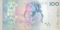 Suède 100 Kronor - Carl Von Linné - 2001 - P.65a