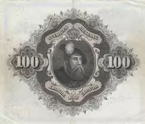 Su&egrave;de 100 Kronor - Svea - Gustav Vasa - 1960 - S&eacute;rie X - P.48b