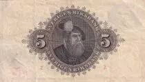 Su&egrave;de 5 Kronor - Svea - Gustav Vasa - 1947 - S&eacute;rie L - P.33ad