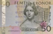 Suède 50 Kronor - Jenny Lind - Violon - 2004 - P.64a