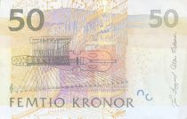Suède 50 Kronor - Jenny Lind - Violon - 2004 - P.64a