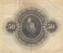 Suède 50 Kronor - Svea - Gustav Vasa - 1960 - Série M - P.47b