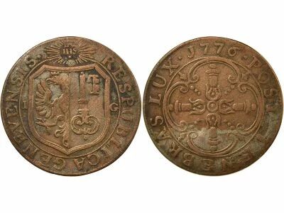 Suisse (Gen�ve) 3 Sols - 1776 Gen�ve