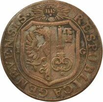 Suisse (Gen&egrave;ve) 3 Sols - 1776 Gen&egrave;ve