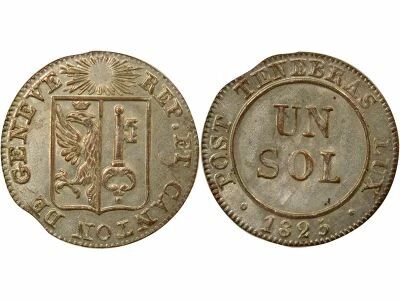 Suisse (Gen�ve) Sol - 1825