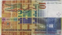 Suisse 10 Francs - Le Corbusier - 2008 - Série J - P.67c